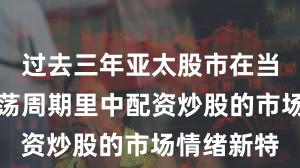 过去三年亚太股市在当前宽幅震荡周期里中配资炒股的市场情绪新特