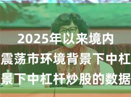 2025年以来境内外股市在震荡市环境背景下中杠杆炒股的数据观
